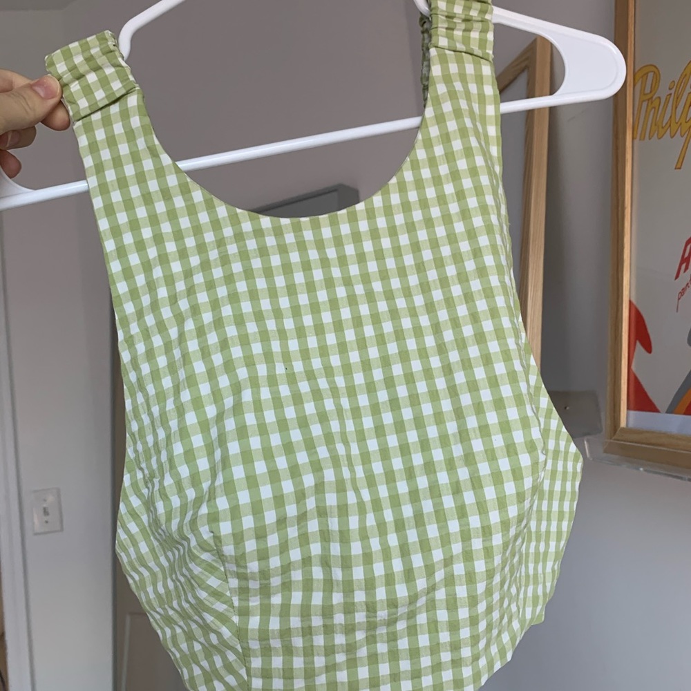 Zara Gingham Croptop
